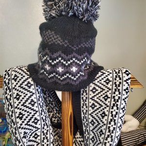 Timberland Winter Knit Scarf and hat